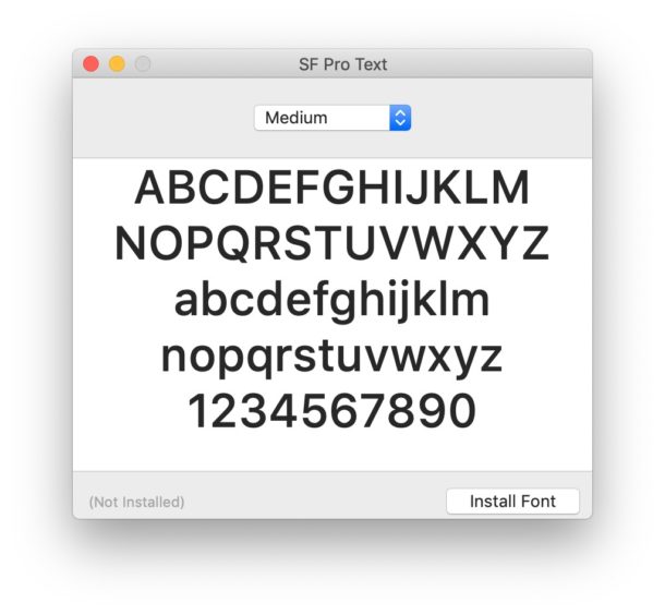 free download font for mac